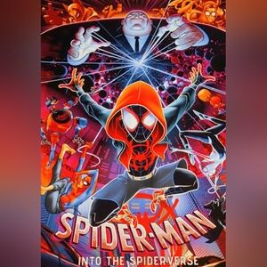 SPIDER-MAN SPIDER-VERSE PREMIUM GLOSSY 8.5x11 MARVEL HEROE COLOR ART POSTER NEW!